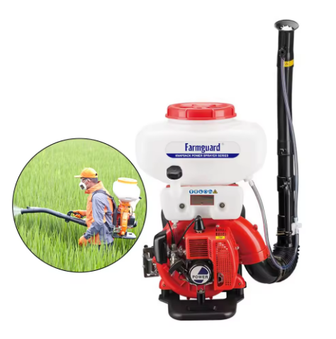 FarmGuard 41.5cc Pertanian 20 Liter Knapsack Mesin Bensin Power Sprayer