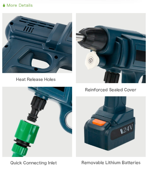 Mobil Washer Lebih Rincian