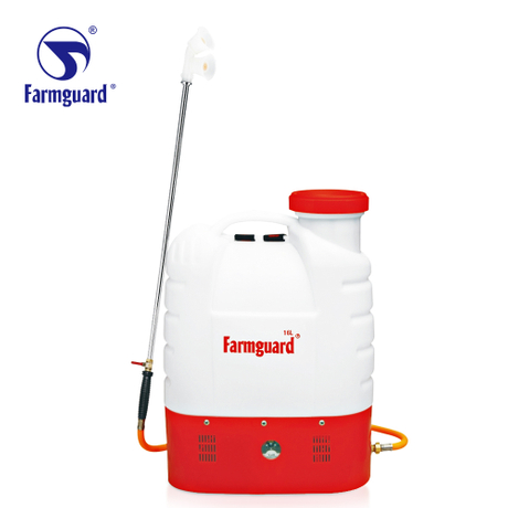 12V Knapsack PE Penyemprot Baterai Air Tekanan Tinggi GF-16D-04C
