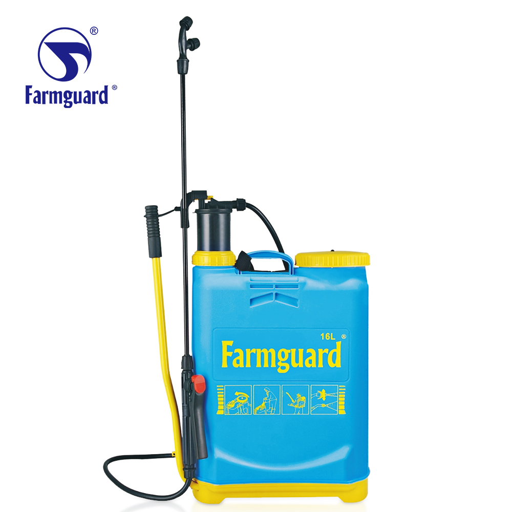 Kustom 16L Portabel Weed Lawn Manual Manual Ransel Ransel Sprayer Pump Untuk Tanaman Jagung GF-16S-21Z