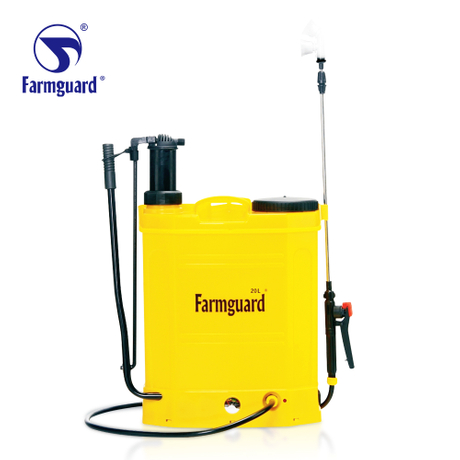 Ransel Pertanian Hand 2-in-1 Manual dan Pompa Ransel Tekanan Bertenaga Baterai Sprayer GF-18SD-01Z